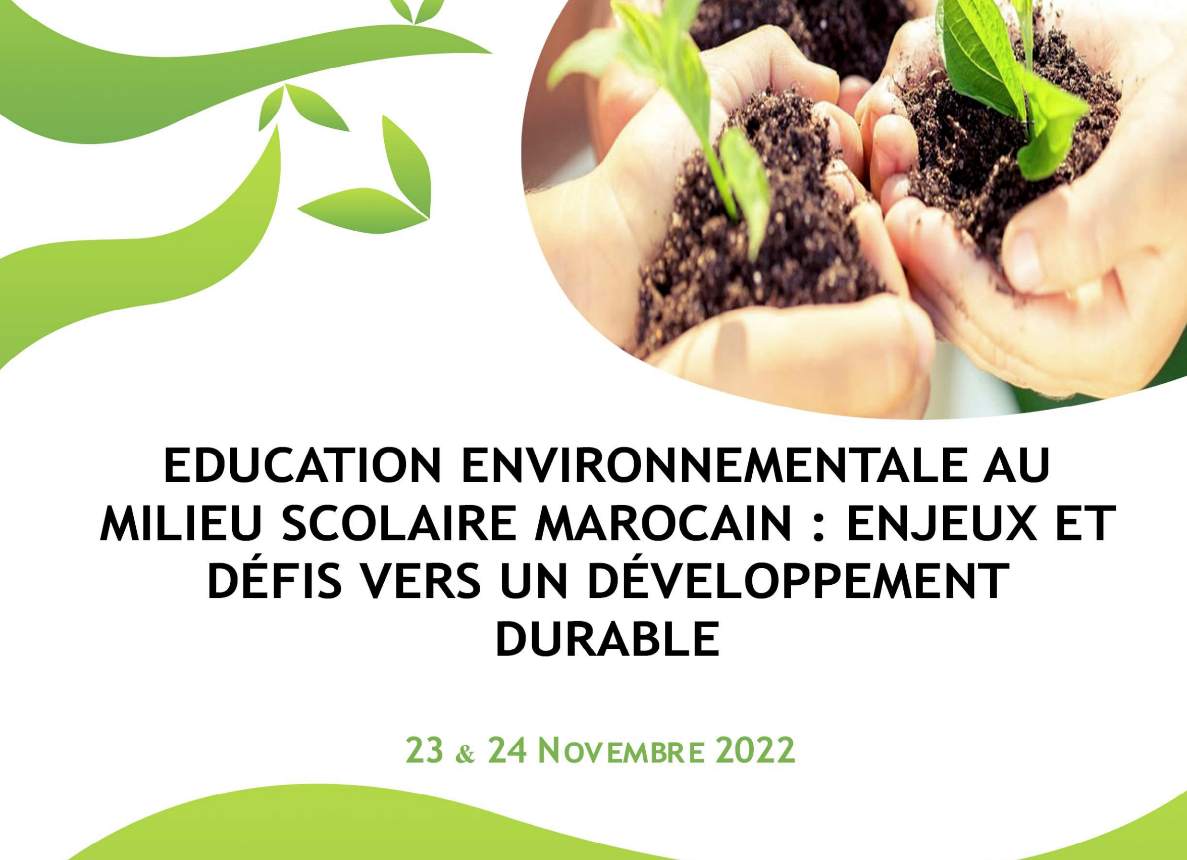 1ères Journées Scientifiques Internationales  sur l'Education Environnementale JISEE2022
